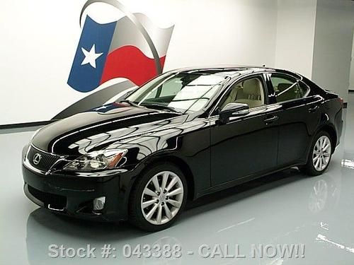 2010 lexus is250 awd htd seats sunroof nav rear cam 18k texas direct auto