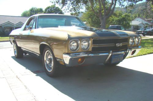 1970 chevrolet el camino 383 700r4  dana 60 4 wheel disc brakes tilt wheel