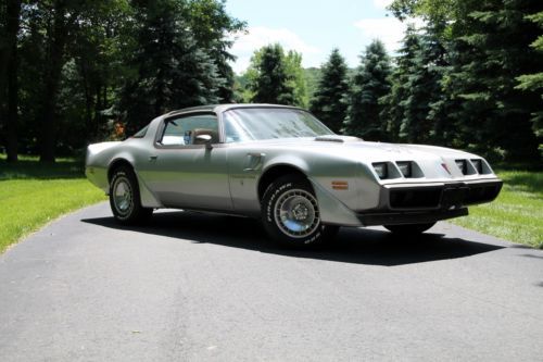 1979 silver 10th anniversary trans am 4-speed!