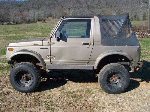 1988 suzuki samurai 1.6 16v automatic, trail rig, rock crawler