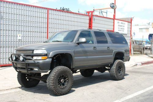 2001 chevrolet suburban 2500 8.1l v8 lifted and locked solid axle d60 arb chevy