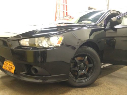 2009 mitsubishi lancer ralliart sedan 4-door 2.0l awd turbo recaro package