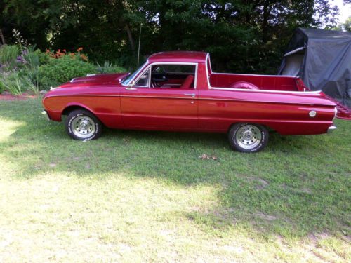 Red ford ranchero
