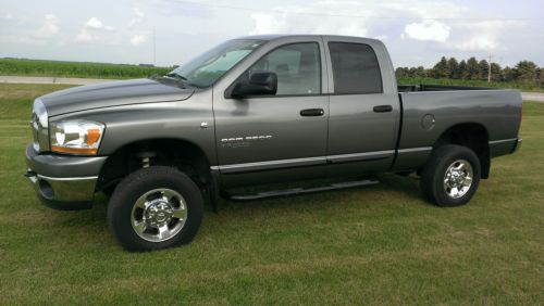 2006 dodge 3500 srw cummins diesel quad cab 4x4