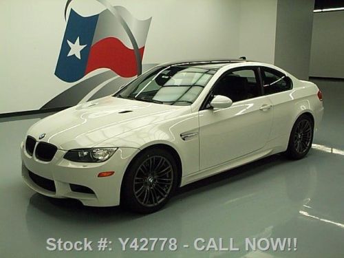 2008 bmw m3 coupe 6-speed carbon roof htd seats 39k mi texas direct auto