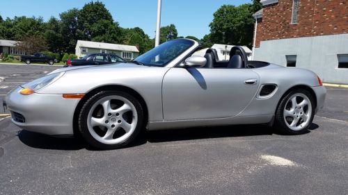 1999 porsche boxster base convertible 2-door 2.5l 5 speed extra clean no reserve