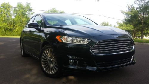 2014 ford fusion titanium sedan 4-door 2.0l