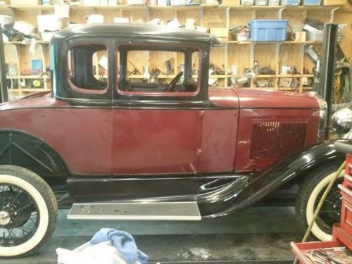 1930 model a ford deluxe coupe body off restoration    best offer