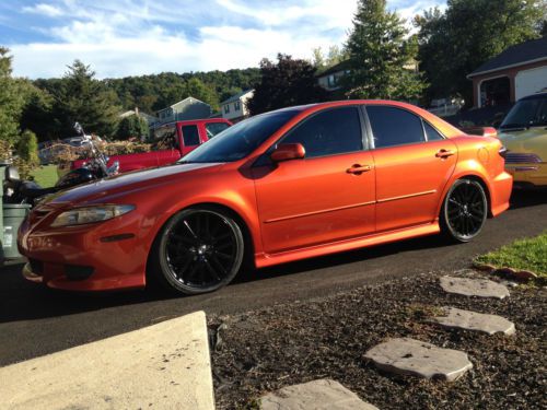 2004 mazda 6s - sport model - lowered and other modifications - fully loaded