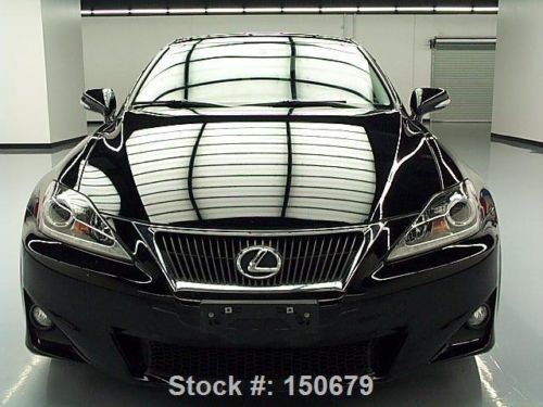 2011 lexus is250 climate seats sunroof nav rear cam 46k texas direct auto