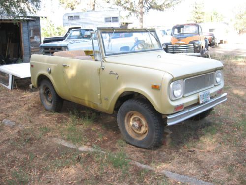 1971 international scout ii base 5.6l