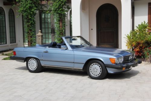 1987 mercedes benz 560sl ~ rare &#039;kinder seat&#039; option