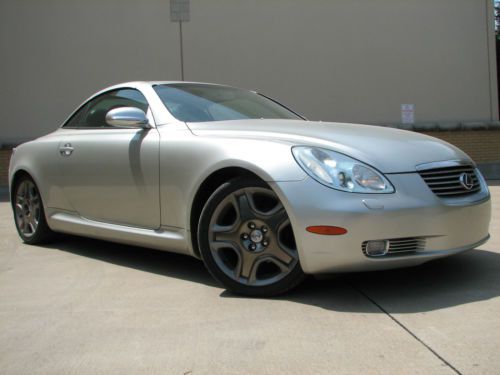2002 lexus sc430 convertible, navigation, heated seats, only 70k, new tires