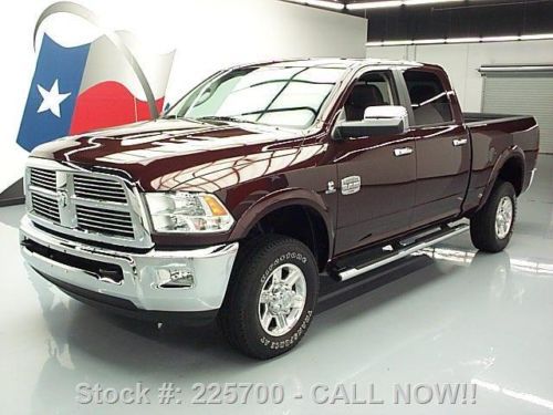 2012 dodge ram 2500 laramie longhorn crew diesel 4x4  texas direct auto