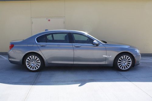 2009 bmw 750li sedan, turbocharged 30,488 mi, superb, note: pleaseread details