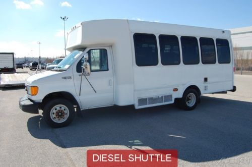 2004 e450 passenger bus van shuttle wheelchair activity diesel party limo diesel