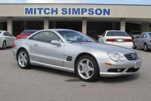 2003 mercedes sl500 roadster amg sport pkg low miles no accidents