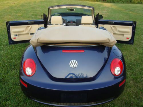 Beetle convertible salvage rebuildable repairable damaged project wrecked fixer