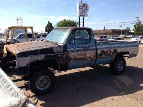 1986 chevy 4x4 pick up