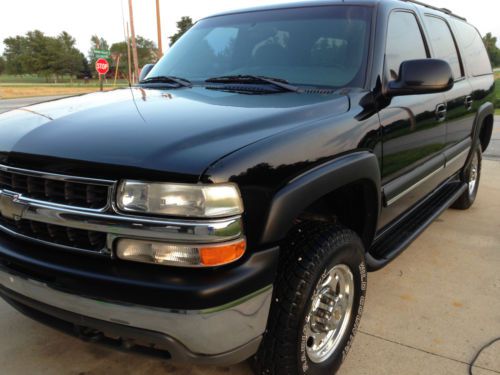 2002 chevrolet suburban 2500 lt sport utility 4-door 8.1l