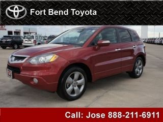 2008 acura rdx 4wd 4dr tech pkg bluetooth leather backup camera navigation