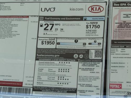 2014 Kia Optima EX, US $23,685.00, image 14