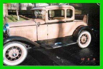 1930 ford model a coupe with rumble seat