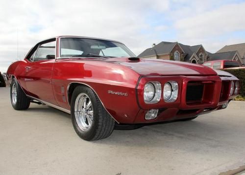 1969 pontiac firebird restored hot solid show car!