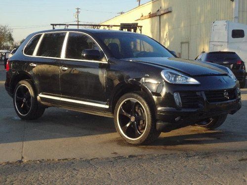 2008 porsche cayenne awd damaged salvage loaded priced to sell runs! wont last!!