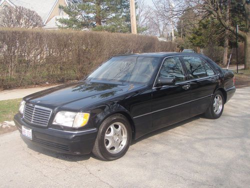 1997 mercedes benz s600 s class v12 roadster sedan sclass s-class