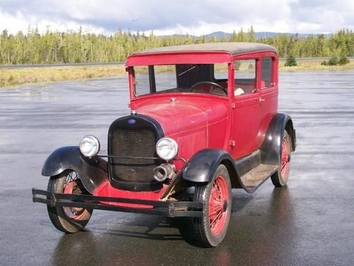 1929 model a ford sedan, original condition ***