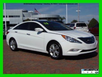 2012 hyundai sonata limited 23k miles*leather*sunroof*heated seats*we finance!!