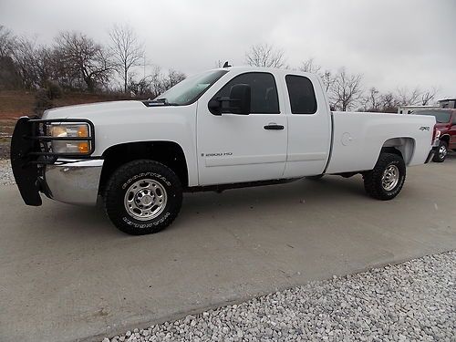 2008 chevrolet 2500hd quad cab 8ft bed 4x4 lt pkg duramax/allison 110k miles nr!