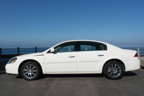 Grandma owned 29k miles white buick lucerne north star 4.6l v8 4d pristine gem!