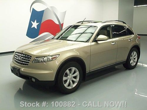 2004 infiniti fx35 sunroof leather htd seats bose 84k texas direct auto