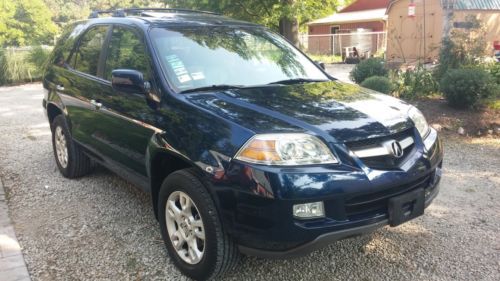 2004 acura mdx touring sport utility 4-door 3.5l dvd, bose, low miles no reserve