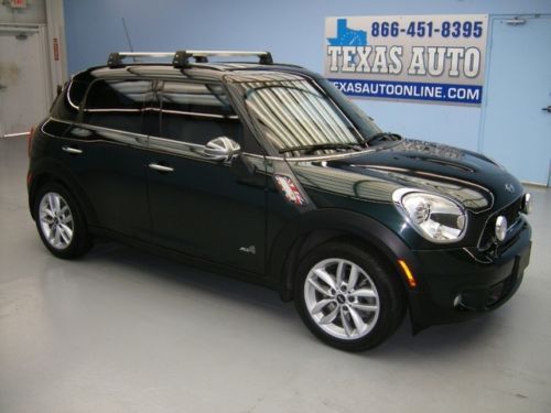 WE FINANCE!! 2012 MINI COOPER COUNTRYMAN S PANO ROOF NAV 38K M TEXAS AUTO, US $23,888.00, image 2