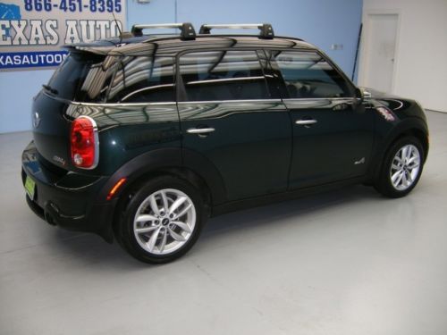 WE FINANCE!! 2012 MINI COOPER COUNTRYMAN S PANO ROOF NAV 38K M TEXAS AUTO, US $23,888.00, image 3