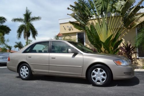 2000 toyota avalon florida car 58k miles like new carfax cert v6 just serviced