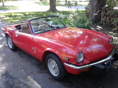 1975 triumph spitfire base convertible 2-door 1.5l