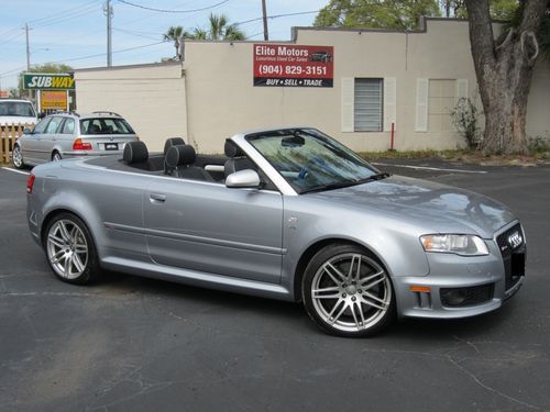 2008 audi rs4 cabriolet convertible quattro 2-door 4.2l