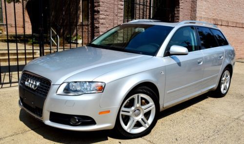 2008 audi a4 quattro avant wagon 4-door 2.0l s-line sport pkg navigation turbo