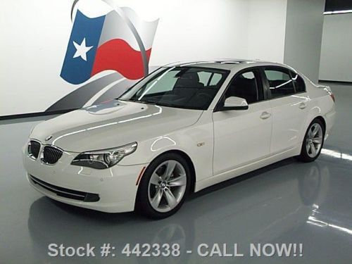 2010 bmw 528i sport auto sunroof navigation 39k miles  texas direct auto