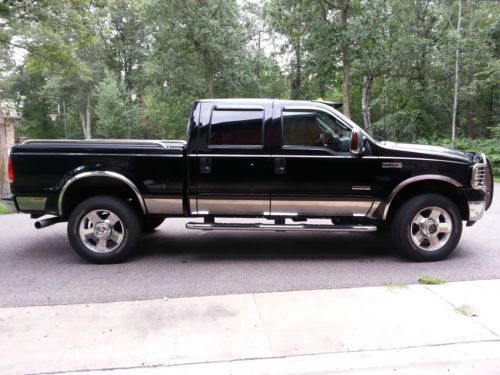 2006 ford f-350 xlt lariat 6.0 diesel automatic 4x4