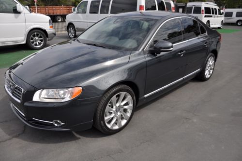 2013 volvo s80 t6 platinum sedan 4-door 3.0l 2,542 miles near new!!! gps