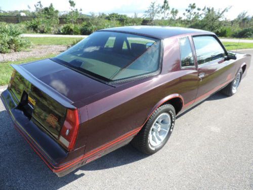 1987 CHEVY MONTE CARLO REAL SS, image 6