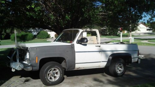 1975 gmc jimmy high sierra sport utility 2-door 5.7l