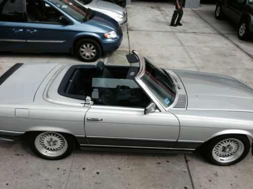 1984 Mercedes-Benz 500SL silver very low mills, US $28,550.00, image 3