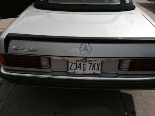 1984 Mercedes-Benz 500SL silver very low mills, US $28,550.00, image 5