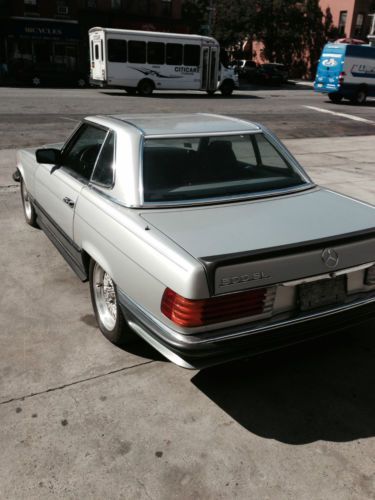 1984 Mercedes-Benz 500SL silver very low mills, US $28,550.00, image 8